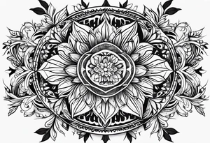 Pattern tattoo idea