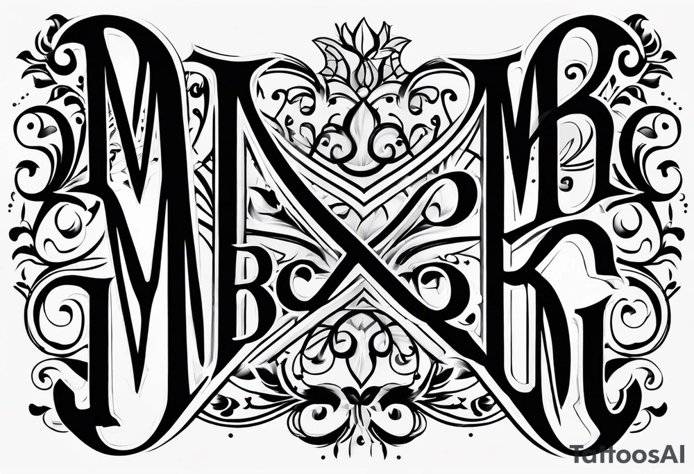 letters: "MRBG"
simple, clear, plain, unadorned tattoo idea letters: "MRBG"
simple, clear, plain, unadorned tattoo idea