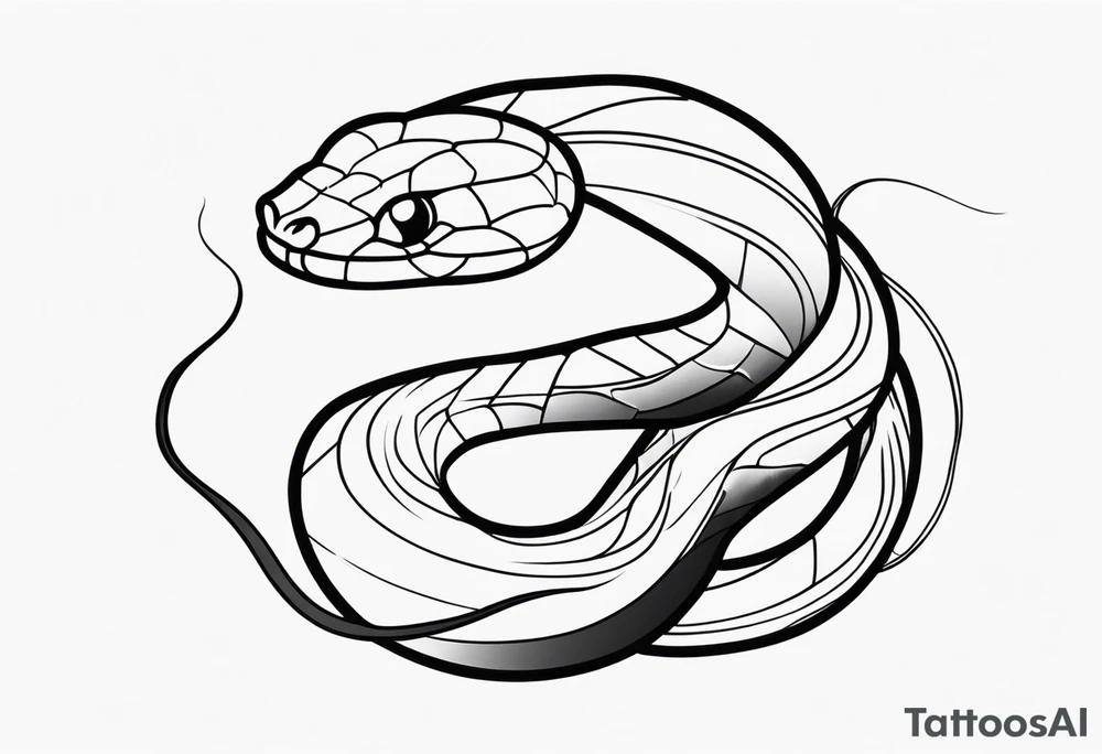 snake tattoo idea