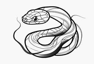 snake tattoo idea