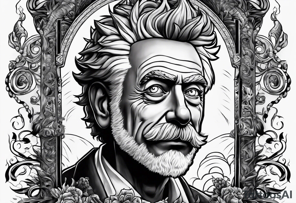 rick sanchez drugs tattoo idea