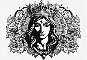 justice emblem tattoo idea