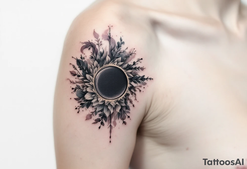 Eclipse tattoo idea