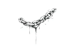 Chain tattoo idea