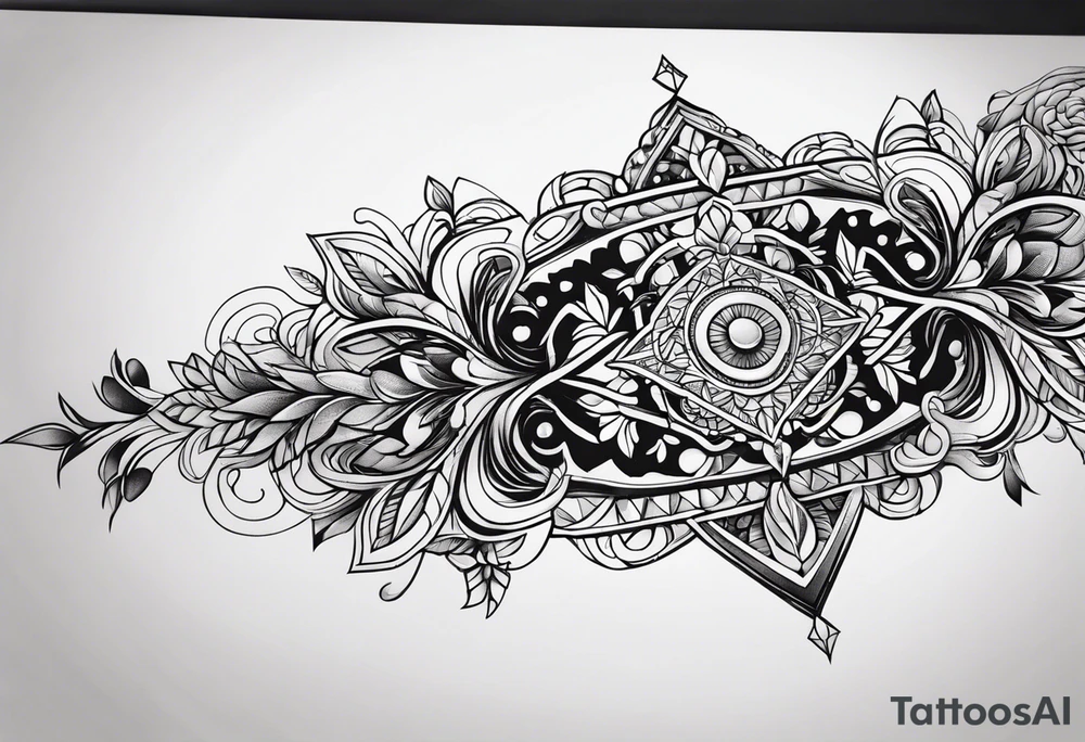 Bracelet tattoo idea
