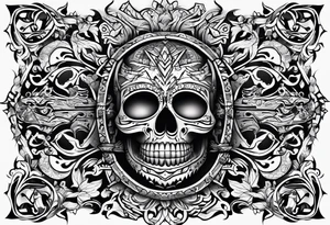 A message where written 4M 4U tattoo idea