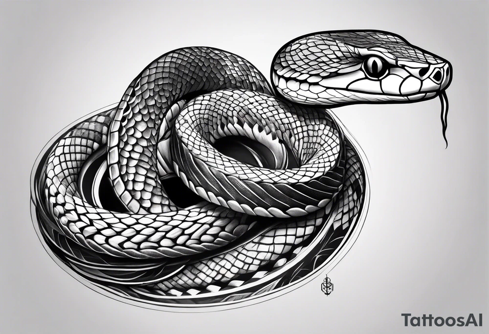 snake tattoo idea