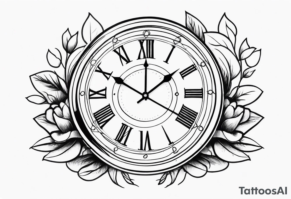 11:11 clock tattoo idea