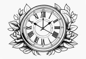 11:11 clock tattoo idea