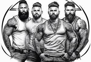 Rucking, brotherhood, fitness, GrowRuck tattoo idea