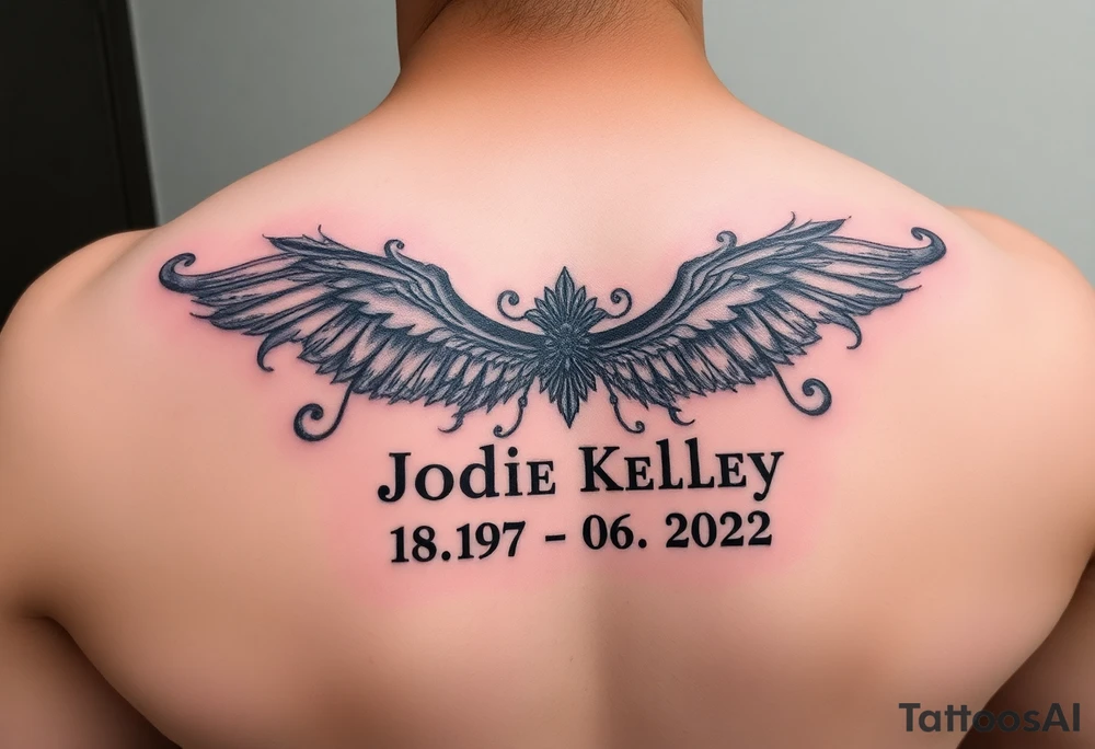tattoo for my mother who passed away Jodie Kelley 4/18/1976-12/06/2022 tattoo idea