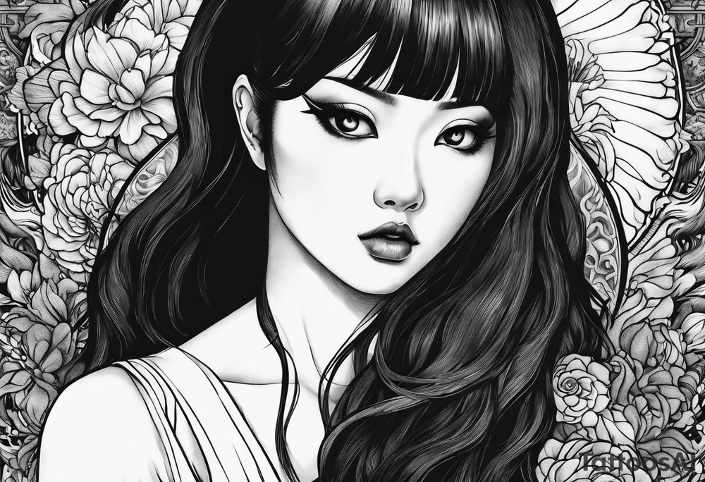 Tomie tattoo idea