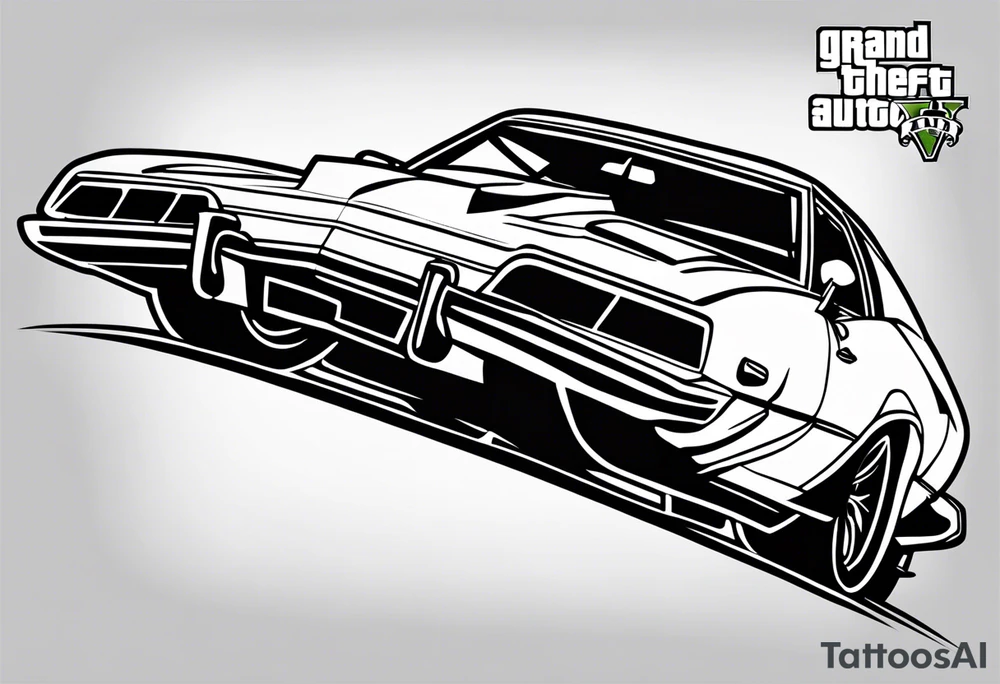 Grand theft auto sanandreas tattoo idea