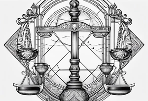 Transformation libra tattoo idea