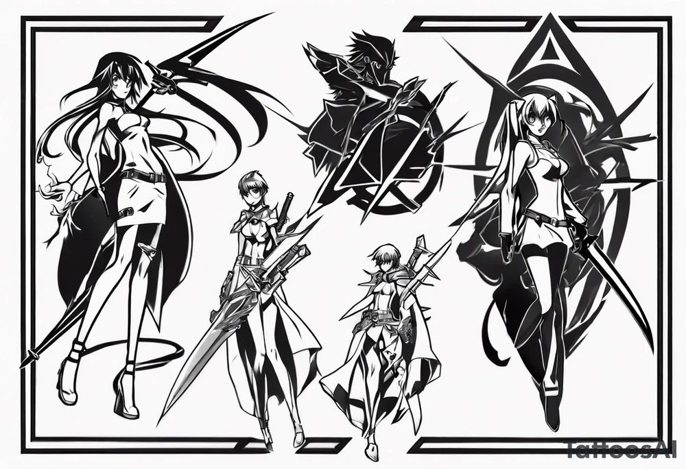 Akame ga kill tattoo idea