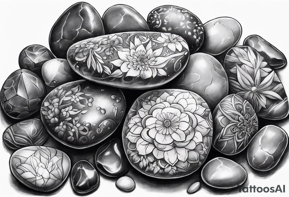 Wishing rocks tattoo idea