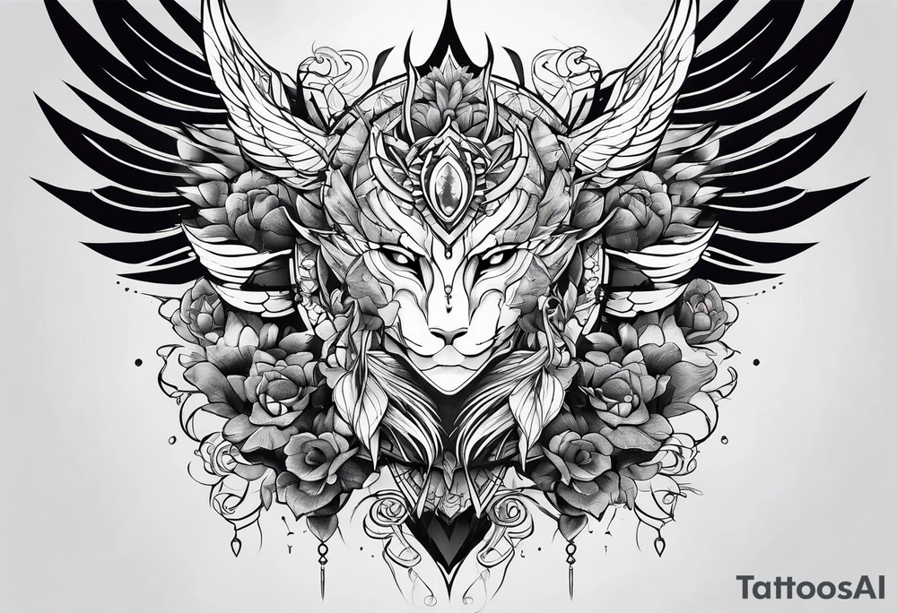 anime tattoo idea
