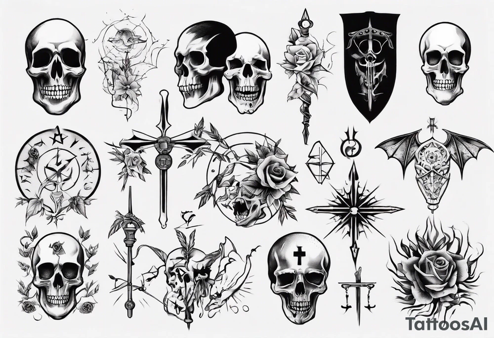 Death tattoo idea