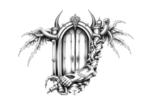 Deaths door, or hells gates tattoo idea