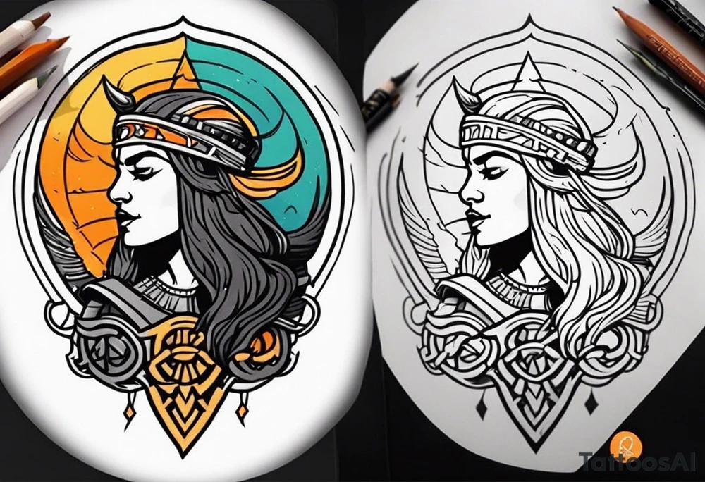 Valhalla tattoo idea