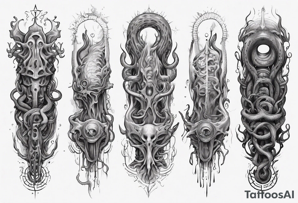 lovecraft myth tattoo for forearm tentacle +++ tattoo idea lovecraft myth tattoo for forearm tentacle +++ tattoo idea