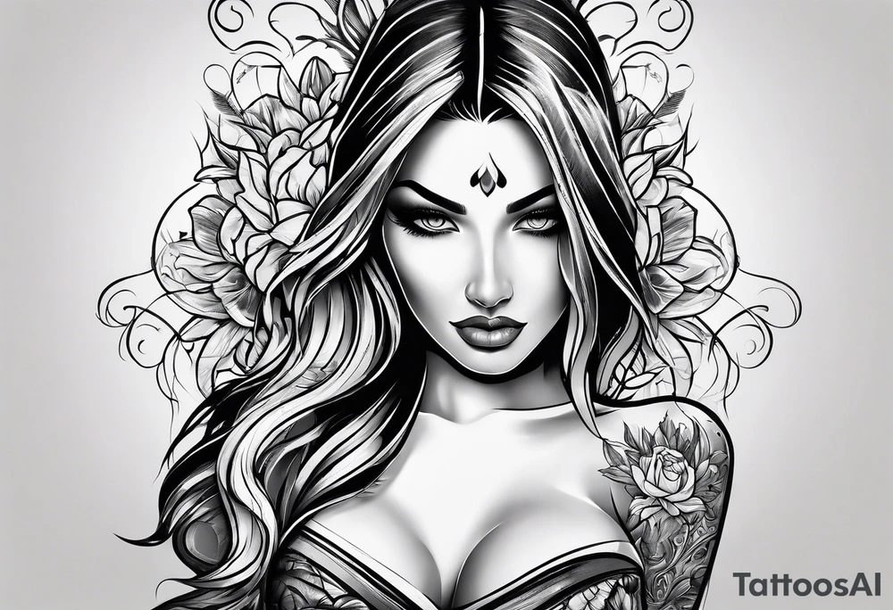 FEEL NO PAIN SHOW NO EMOTIONS tattoo idea