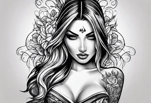 FEEL NO PAIN SHOW NO EMOTIONS tattoo idea