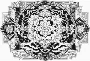 Japanese style tattoo idea