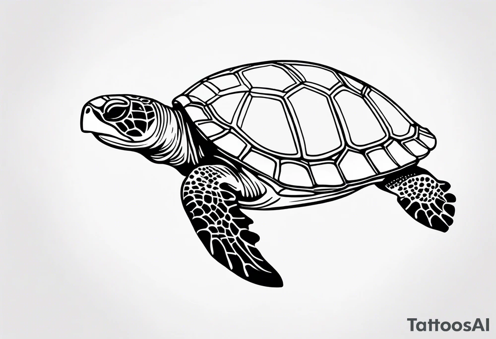 Turtle tattoo idea