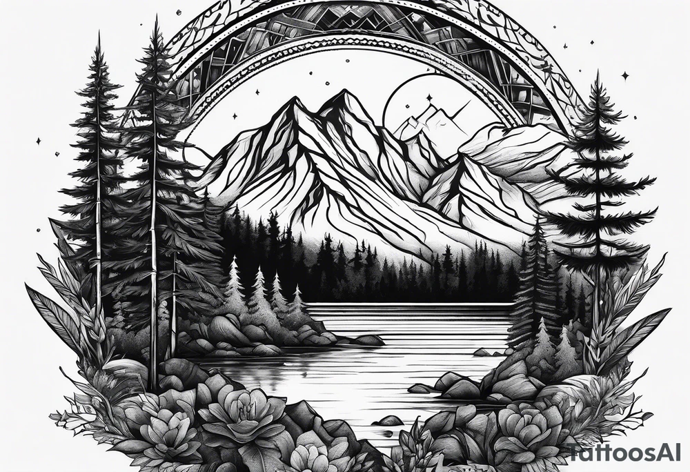 mountain landscape

"Nature Calls" tattoo idea