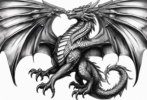 Winged dragon of Ra. tattoo idea