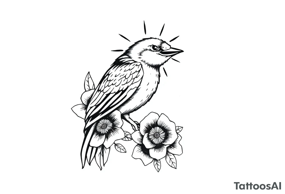 Summer flash tattoo idea