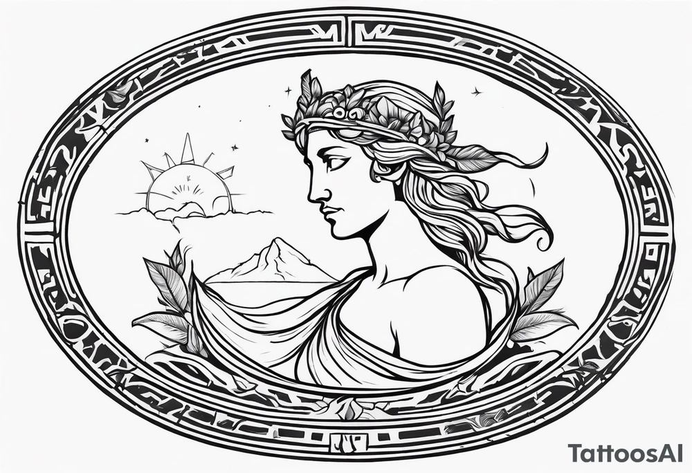 Greek mythology tattoo idea