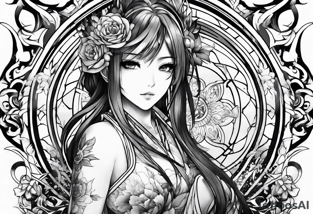 shiki anime tattoo idea