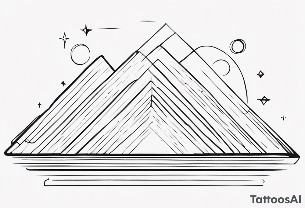 Horizontal Band tattoo idea