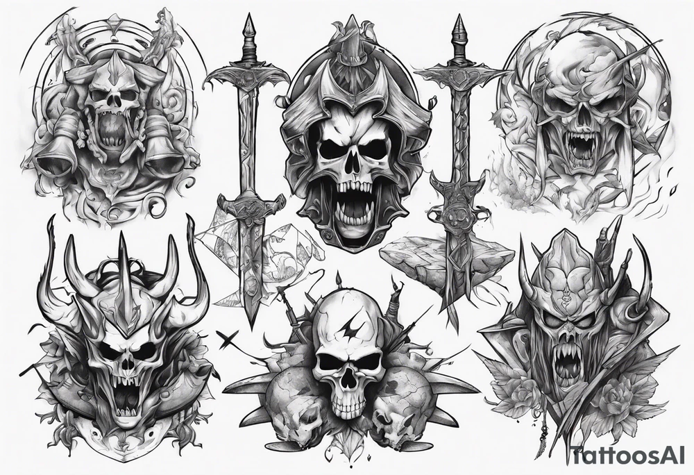 Battle of destiny tattoo idea