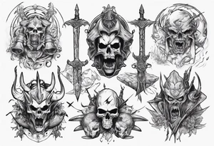 Battle of destiny tattoo idea