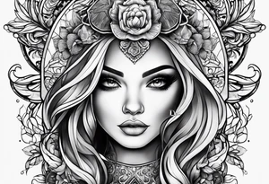 My girls name Imogen tattoo idea