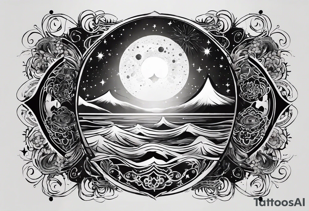 The words "You are a beloved of the universe. You are
as beautiful as the sunrise and as ancient
as the stars. You are a spark of divine love
in human form. Through you goodness &
light flow into this world. Bless you." tattoo idea
