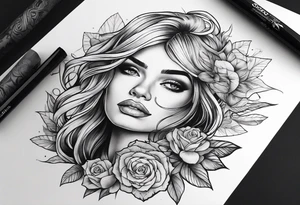 Naked tattoo idea