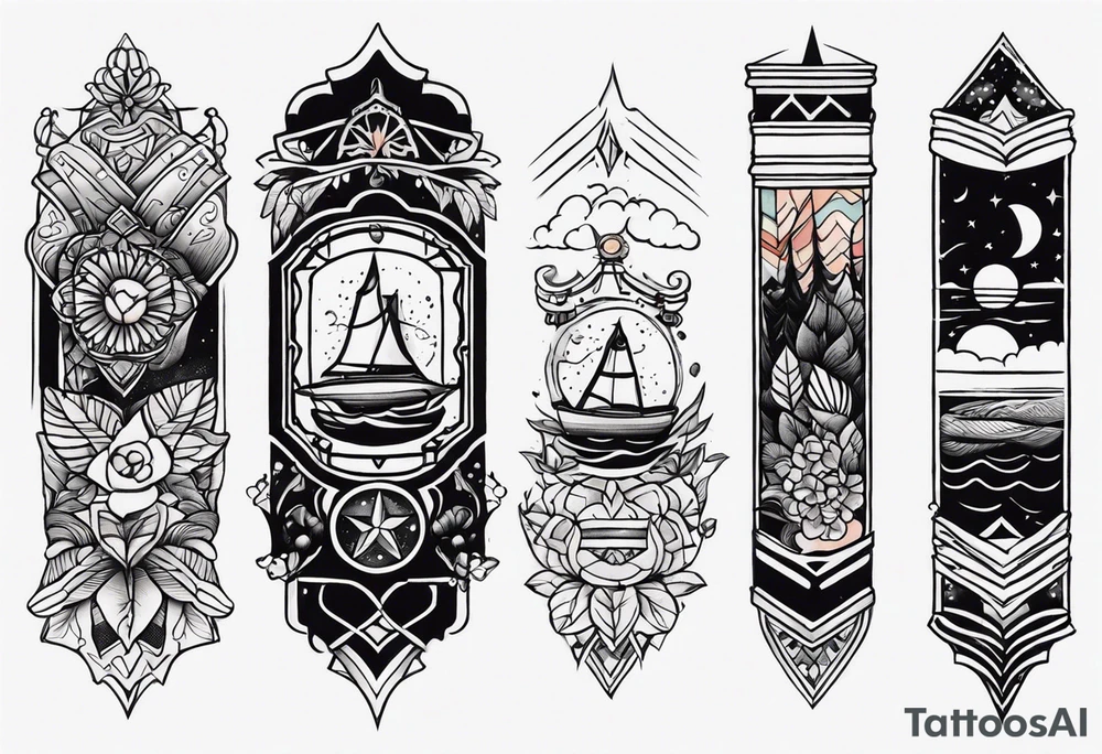 forearm sleeve tattoo idea