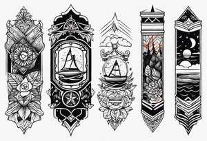 forearm sleeve tattoo idea