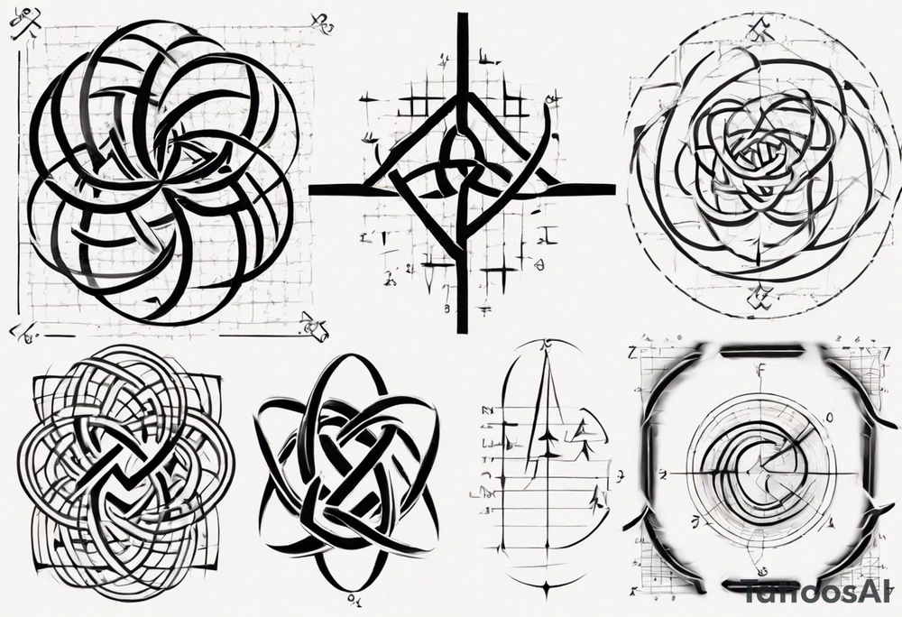 Friendship graph mathematically correct with a prime knot 6,1 tattoo idea