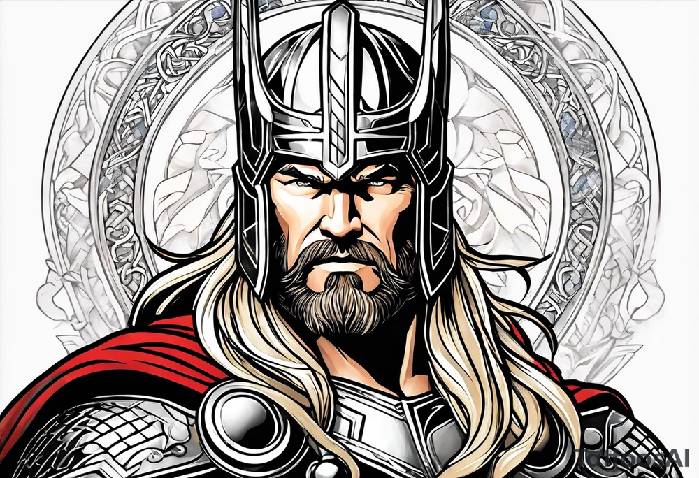 The Mighty Thor from MCU tattoo idea