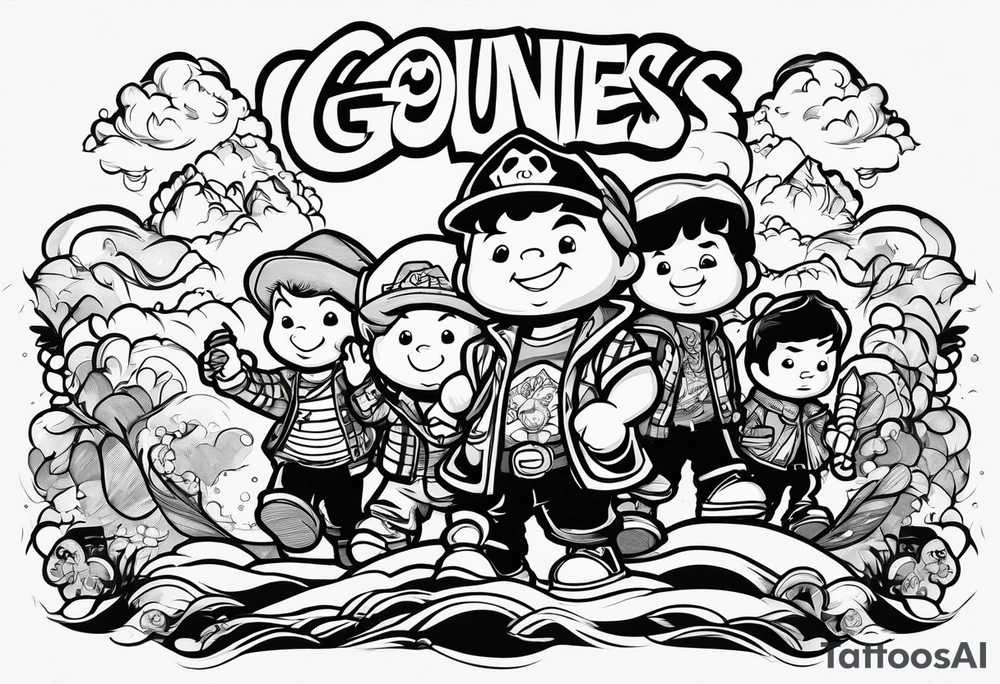 Goonies tattoo idea