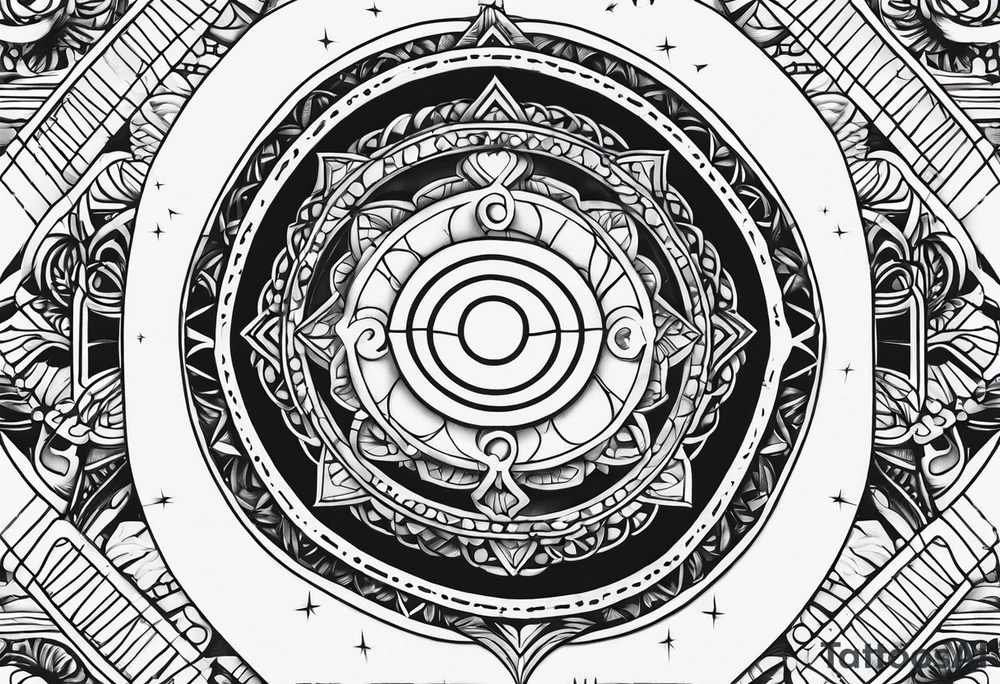 Contraceptive tattoo idea