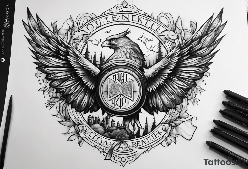 HARRY POTTER tattoo idea