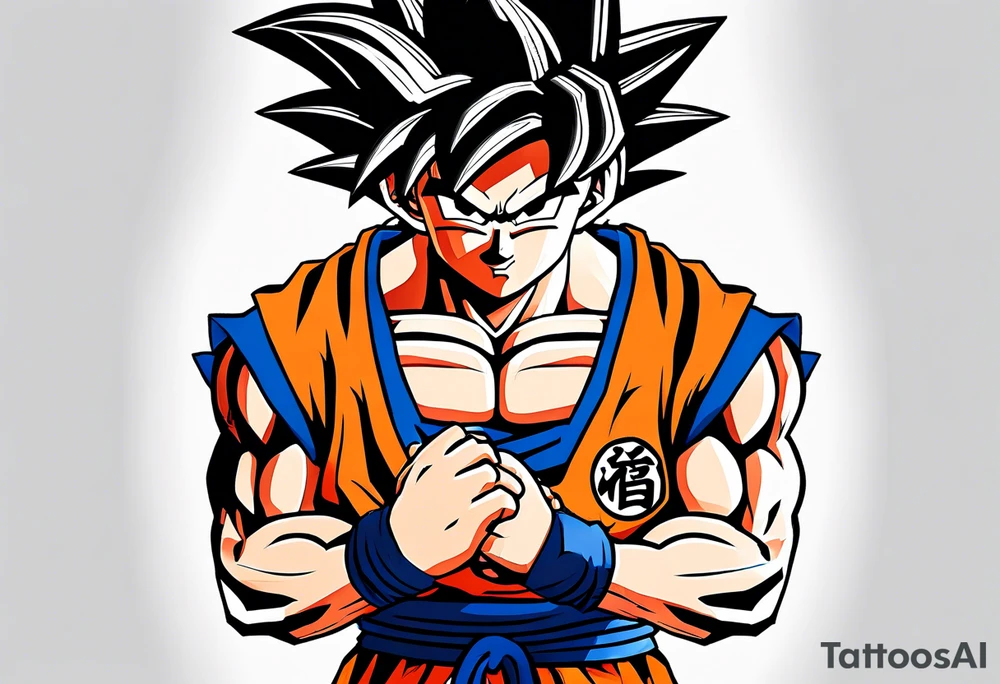 Son Goku tattoo idea
