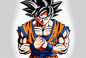 Son Goku tattoo idea