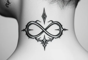 Infinity symbol tattoo idea